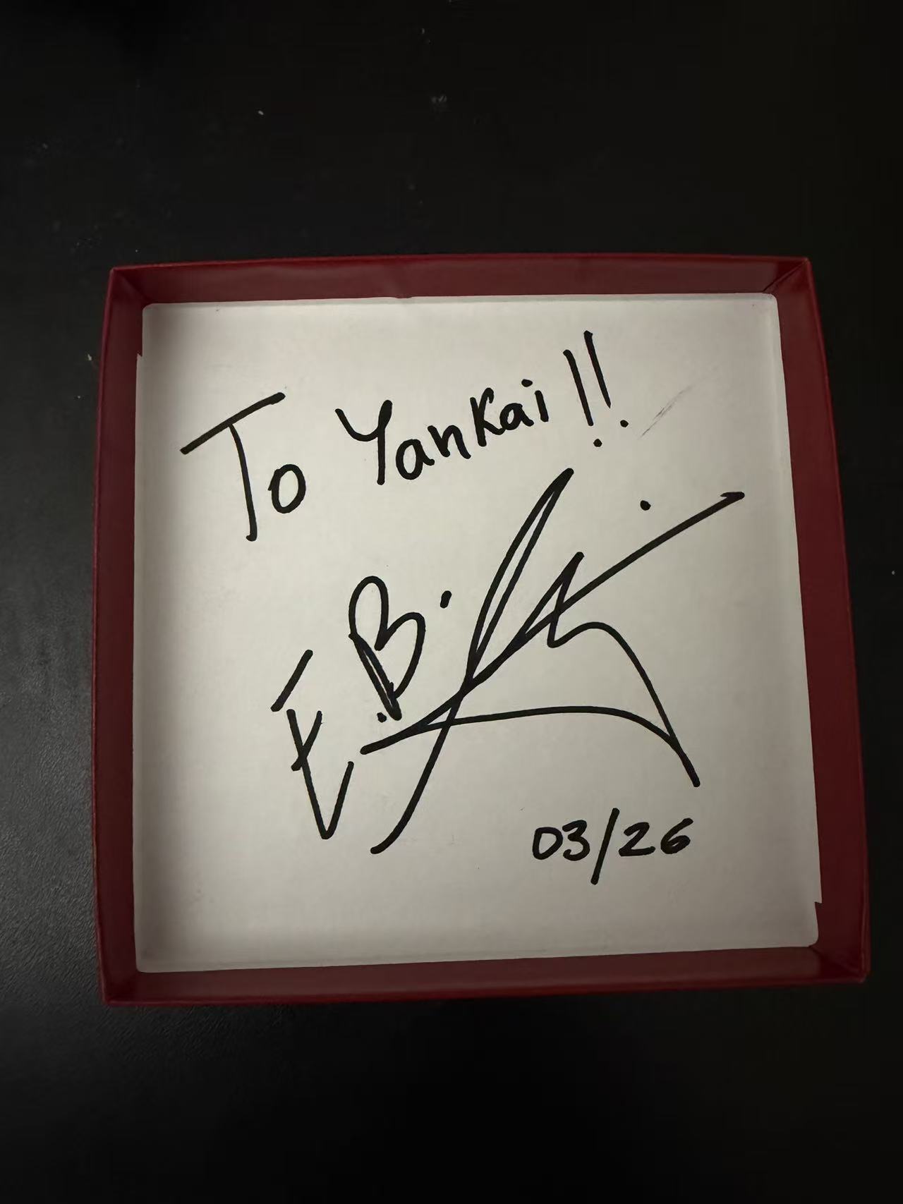 signed photo